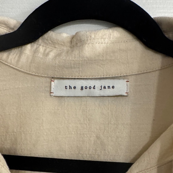 The Knot Sisters Cream Button-Up Top - Picture 2 of 4